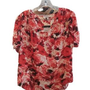 CHAUS New York Blouse Size S